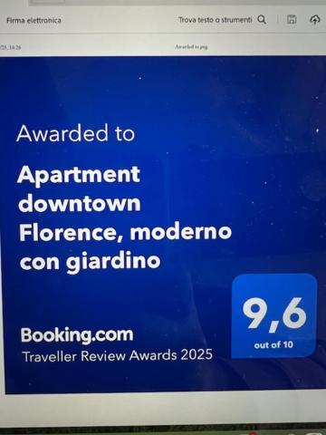 Apartment Downtown Florence, Moderno Con Giardino Экстерьер фото